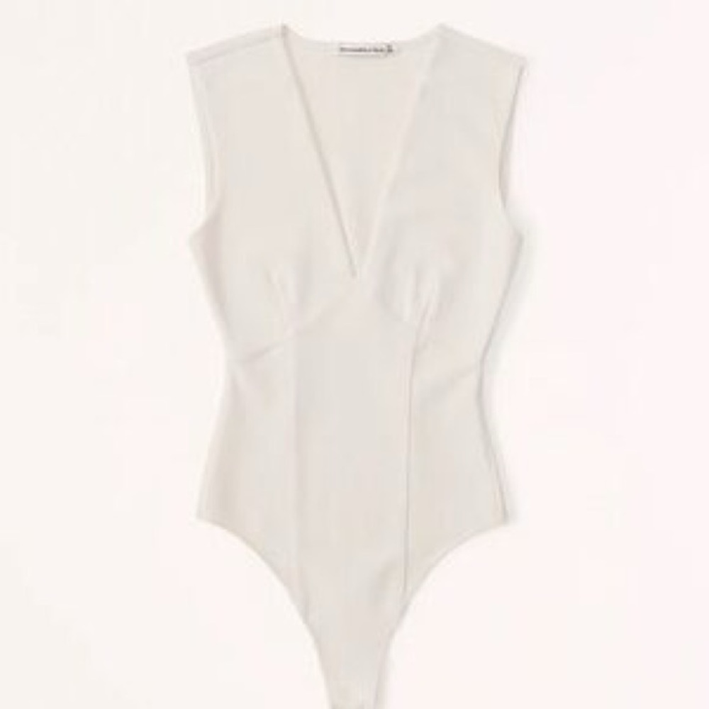 Women bodysuit White One Piece